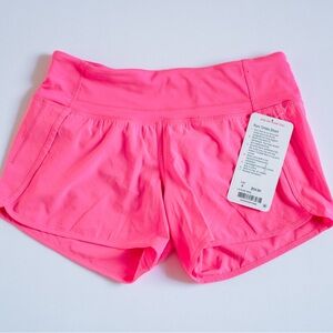 lululemon athletica Bright Pink Running Shorts - NWT